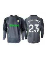 Moške Nogometnih dresov Aston Villa Emiliano Martinez #23 Vratar Domači 2025-26 Dolgi rokavi Moške Nogometnih dresov Aston Villa Emiliano Martinez #23 Vratar Domači 2025-26 Dolgi rokavi